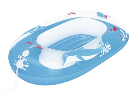 Aufblasbares Kinderboot mit Delphin-Design