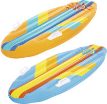Zwei aufblasbare Surfbretter mit Griffen