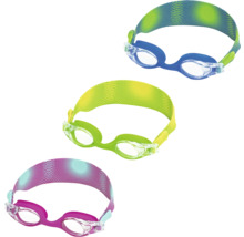 Drei Schwimmbrillen mit verstellbarem Band