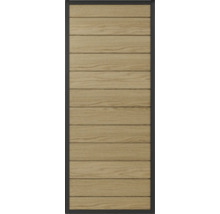 Schiebetürblatt RUSTICAL FORTE Eiche Astfrei 950x2030 mm für Beschlag Selir Links/Rechts
