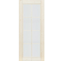 Holztür mit acht Feldern und Füllung