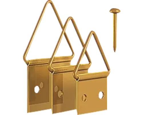 Bildaufhänger mit Nägeln