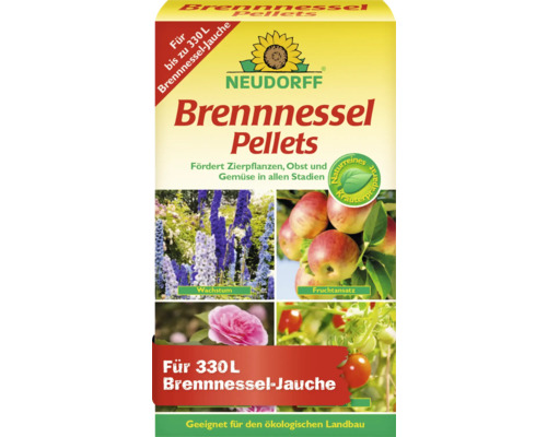 Pflanzenstärkung Neudorff Brennnessel Pellets 500 g zur einfachen Herstellung von Brennnesseljauche