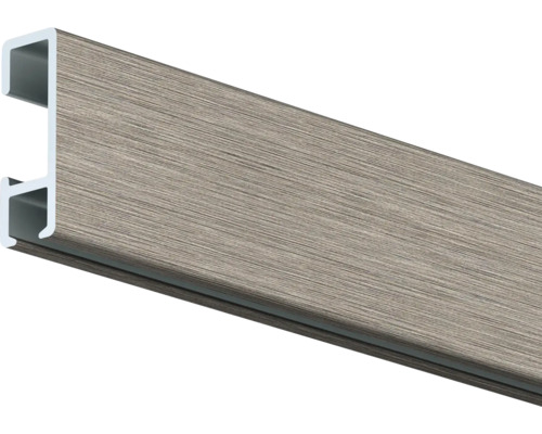 Kunststoff Abschlussprofil in Holzoptik