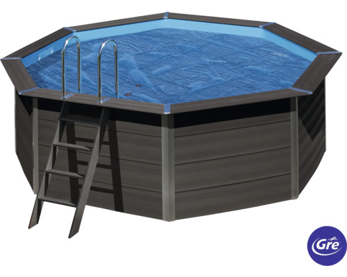 Aufstellpool mit Leiter