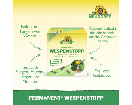 Neudorff Permanent Wespenstopp Packung zur Wespenbekämpfung