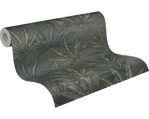 Tapetenrolle mit Pflanzenmuster