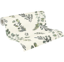 Tapetenrolle mit Pflanzenmuster