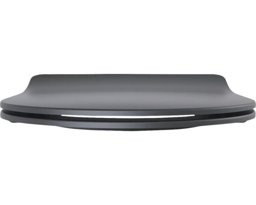 Graue Toilettensitzerhöhung