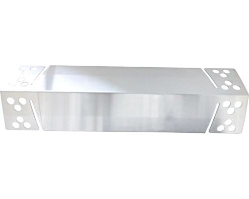 Repair & Replace Brennerabdeckung, Edelstahl, einstellbarer Flammenschutz Länge 29 - 52 cm, Breite 10 cm Grill Ersatzteil aus Metall