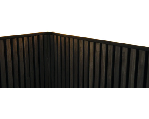 Abschlussprofil für Akustikpaneele für indirekte Beleuchtung inkl. Diffusor 2000 x 80 x 20 mm