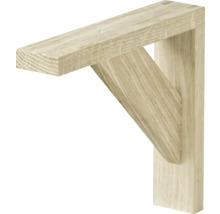 Holzkonsole zur Wandmontage