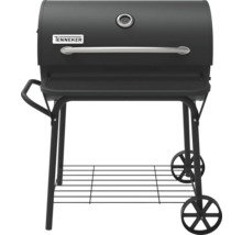 Tenneker Holzkohlegrill mit Ablagefläche und Rädern