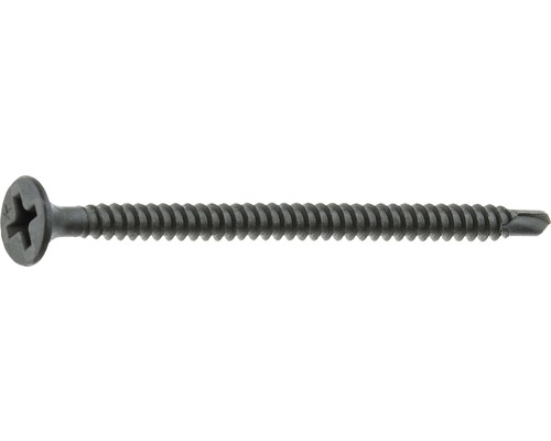 Knauf Schnellbauschraube Bohrspitze TB 3,5 mm x 45 mm Pack = 1000 St Eine einzelne Schraube mit Kreuzschlitzkopf.