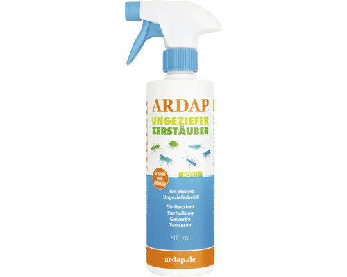 ARDAP Ungeziefer Zerstäuber, 500 ml Sprühflasche zur Schädlingsbekämpfung