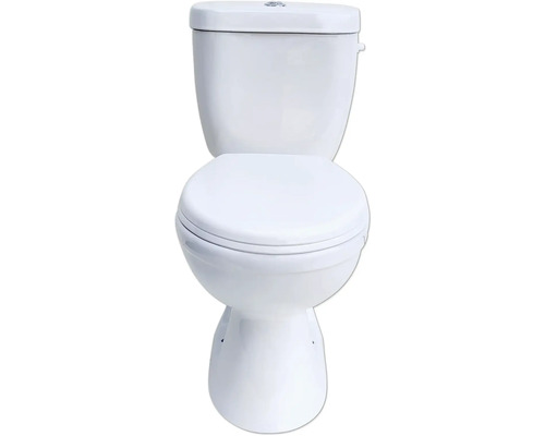Keramik Stand-WC mit Spülkasten