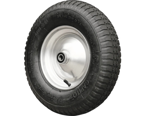 Rad mit Reifen für Schubkarre