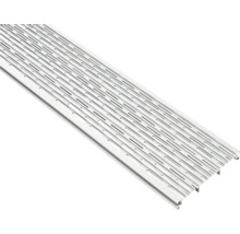 Unterkonstruktion Flat Isostep Aluminium 4000 x 64 x 20 mm