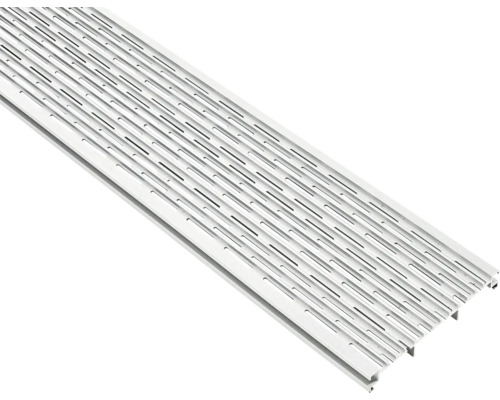 Drainage- und Belüftungsprofil Pro 3000 x 150 x 26 mm Dachrinnenbelüftungsprofil aus Kunststoff mit Schlitzen