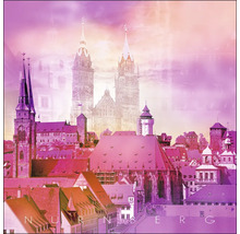 Ansicht von Nürnberg mit Gebäuden und Türmen