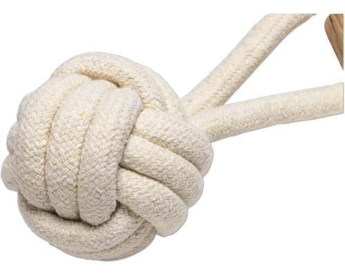 Hundespielzeug aus Baumwollseil mit Knoten