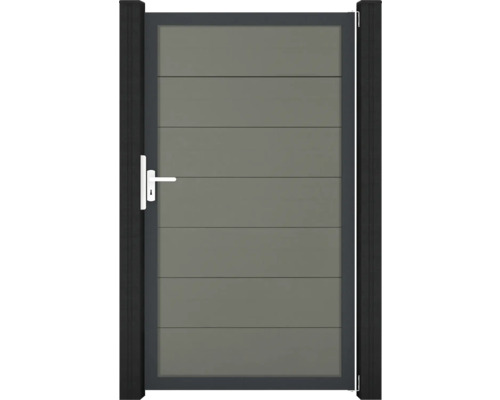 Einzeltor GroJa Flex Grande DIN Universal vormontiert ohne Pfosten Rahmen anthrazit 150 x 180 cm grau Einzeltor GroJa Flex Grande DIN Universal vormontiert ohne Pfosten Rahmen anthrazit 150 x 180 cm grau