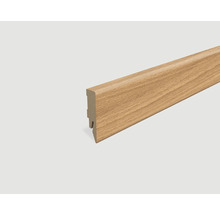 Sockelleiste MDF Holzoptik foliert 2400 x 58 x 14 mm