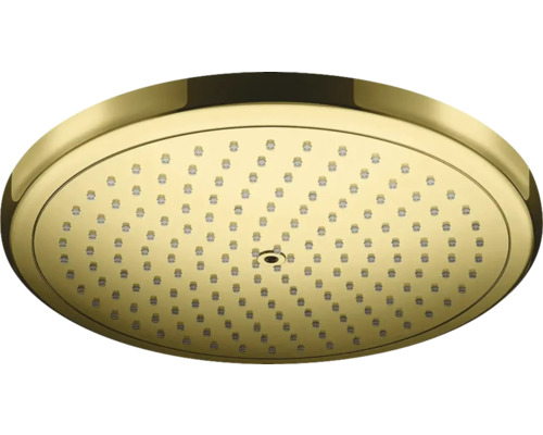 Kopfbrause hansgrohe Croma 280 1jet EcoSmart rund Ø 280 mm polished gold optic 26221990