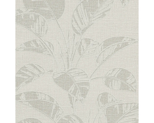 Vliestapete 10459-02 Opus Blättermotiv beige