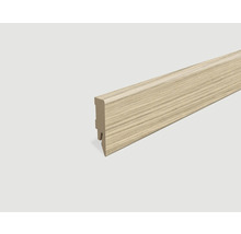 Sockelleiste foliert Eiche hell L608 2400 x 58 x 14 mm