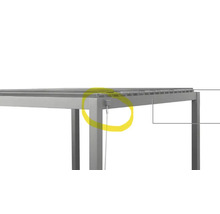 Detailansicht einer Pergola