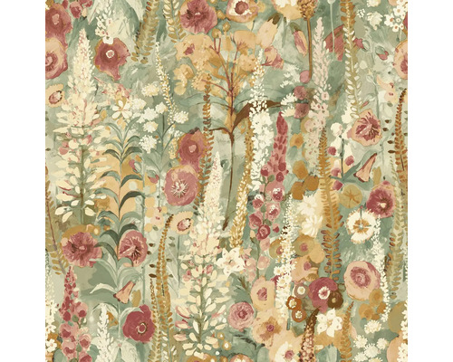 Tapete mit Blumenmuster