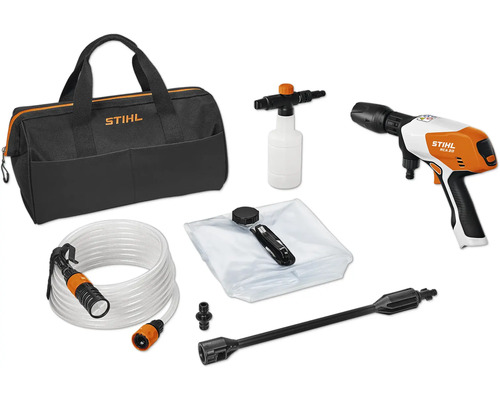 Akku-Druckreiniger STIHL RCA 20 (Druck 24 bar, 230 l/h), ohne Akku und Ladegerät, inkl. Zubehör