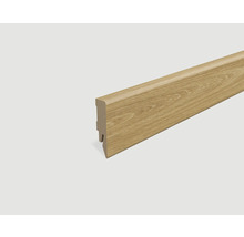 Sockelleiste foliert Eiche natur L716 2400 x 58 x 14 mm