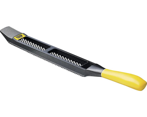 Stanley Surform Hobel mit gelbem Griff