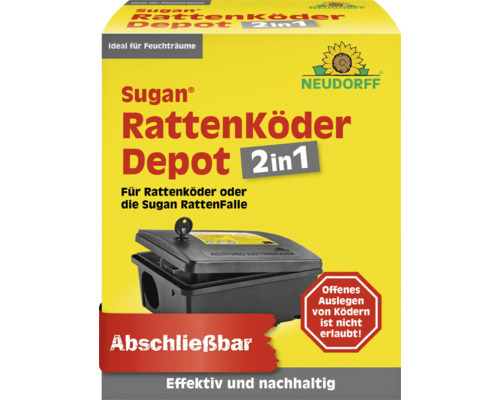 Rattenfalle Köderbox Neudorff Sugan 1 Stk