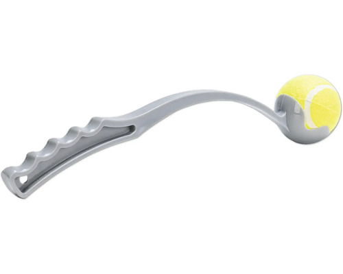 Ballschleuder für Hunde mit Tennisball