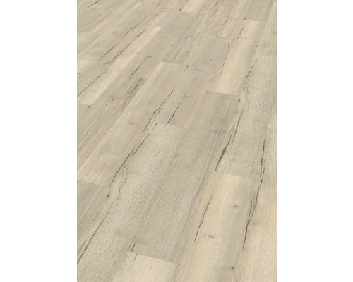 Vinylboden Halifax Eiche weiss Landhausdiele 1292 x 193 x 7,5 mm Heller Laminatboden in Holzoptik