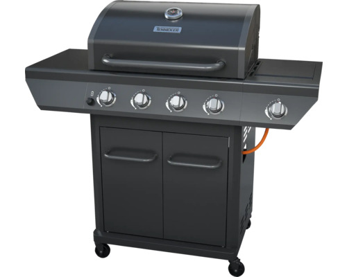 Tenekker Gasgrill mit vier Brennern, Unterschrank und Temperaturanzeige