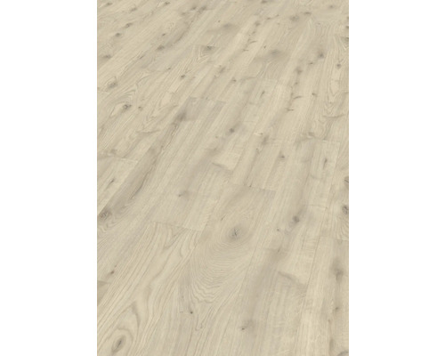 Vinylboden Almington Eiche beige Landhausdiele 1292 x 193 x 7,5 mm Heller Laminatboden mit Holzstruktur