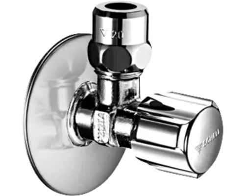 Eckventil mit Rosette