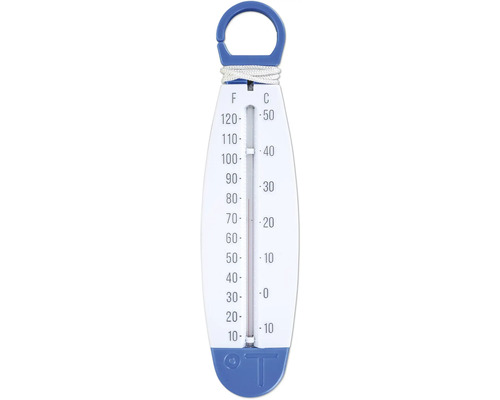 Pool Thermometer blau/weiß