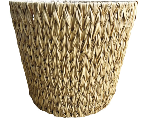 Dekorativer Übertopf aus Wasserhyazinthe