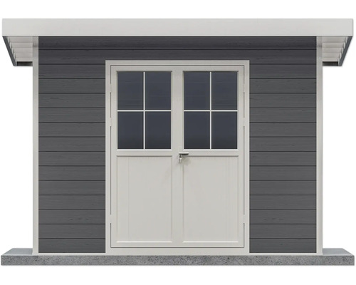 Gartenhaus mit Doppeltür und Fenster