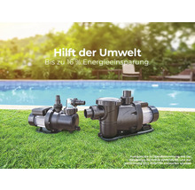 Poolpumpe Schwimmbadpumpe Umwälzpumpe 1/3 CV 4,0 m³/h