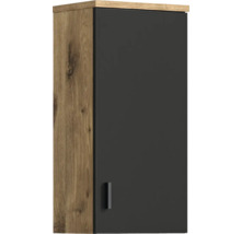 Hängeschrank mit einer Tür und Holzoptik