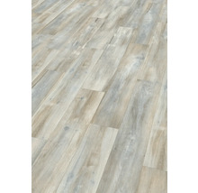 Nahaufnahme von Laminatboden mit Holzstruktur