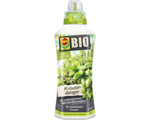 Compo Bio Kräuterdünger in einer 500 ml Flasche