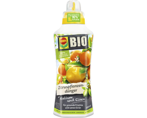 Zitrusdünger COMPO BIO mit Kalium und Eisen 500ml, organischer Flüssigdünger