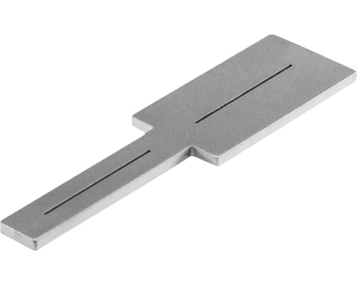 Schablone für H-Click 120/140mm Terrassendielen 2 Stück Schlitzschablone für die Holzbearbeitung